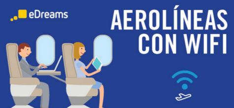 Aerolíneas con WiFi