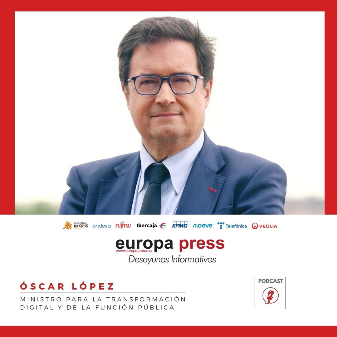 Óscar López, ministro para la Transformación Digital y de la Función Pública episode artwork