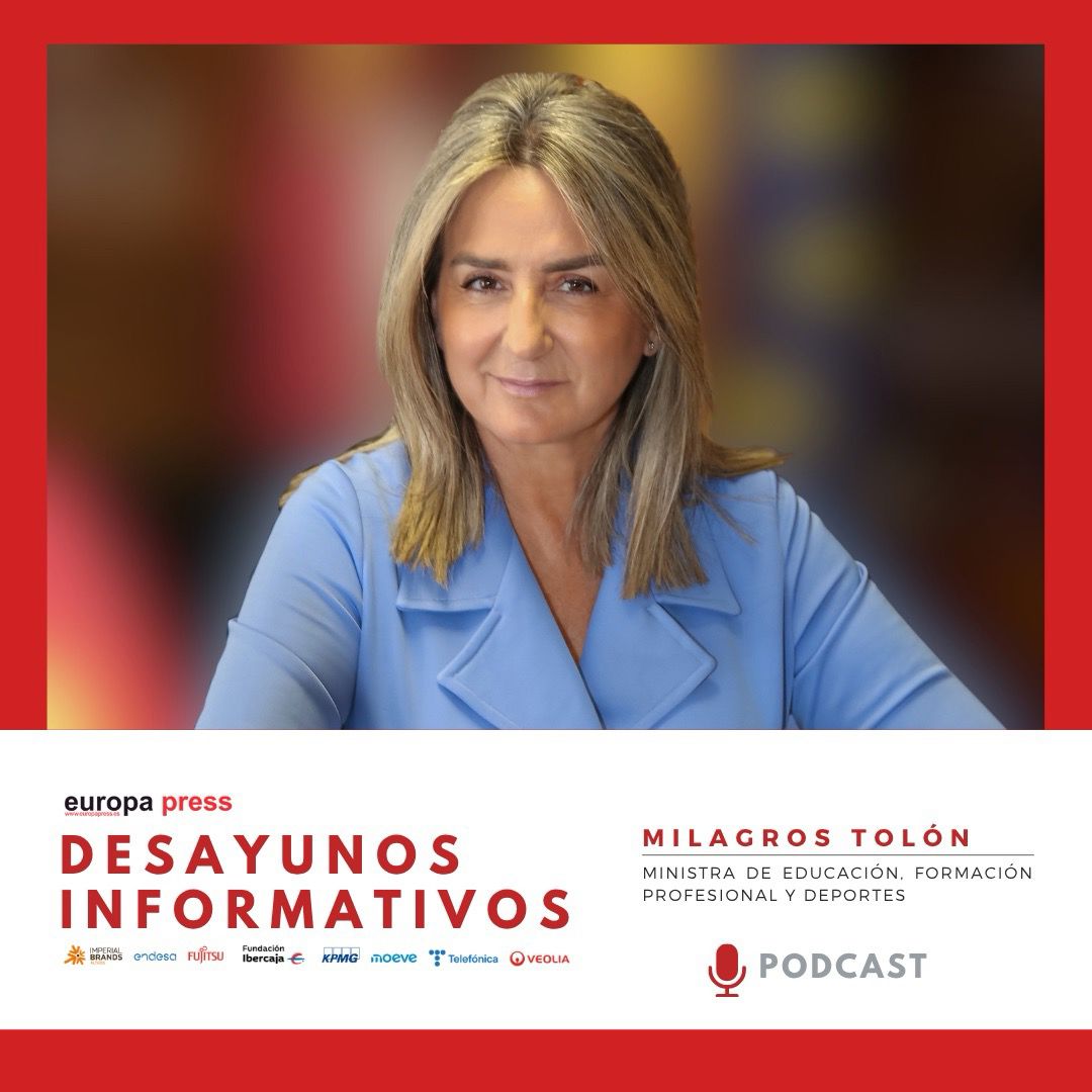 Milagros Tolón, ministra de Educación, Formación Profesional y Deportes episode artwork