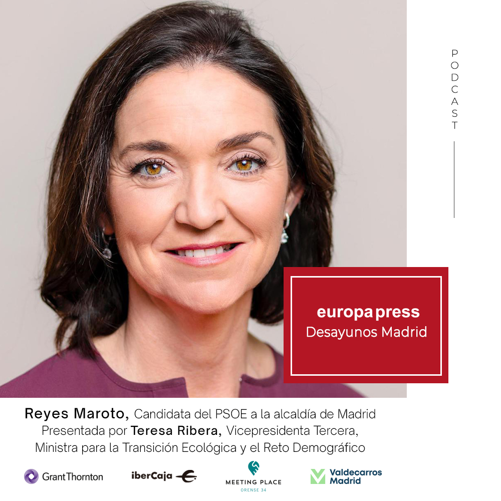 Reyes Maroto, candidata del PSOE a la alcaldía de Madrid episode artwork