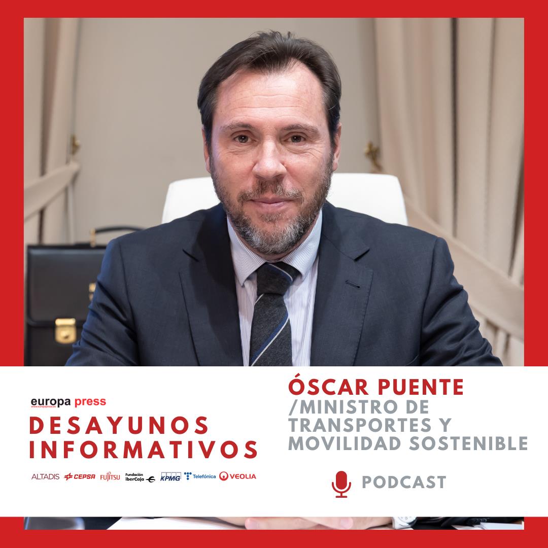 Óscar Puente, ministro de Transportes y Movilidad Sostenible episode artwork