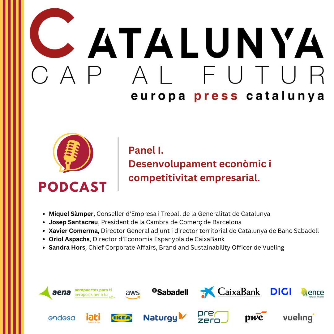 Catalunya cap al futur - Desenvolupament econòmic i la competitivitat empresarial Catalunya cap al futur - Desenvolupament econòmic i la competitivitat empresarial