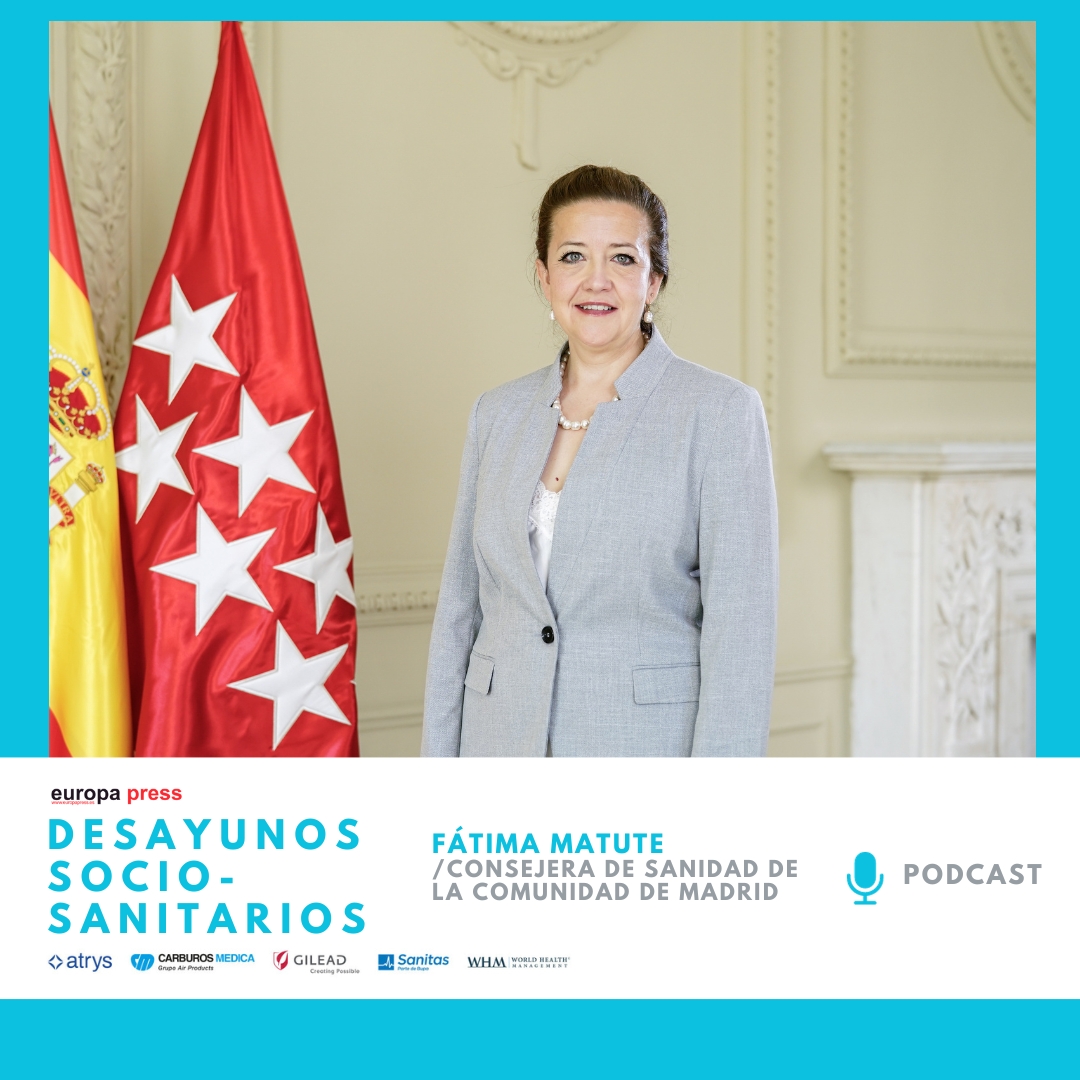 Fátima Matute, consejera de Sanidad de la Comunidad de Madrid episode artwork